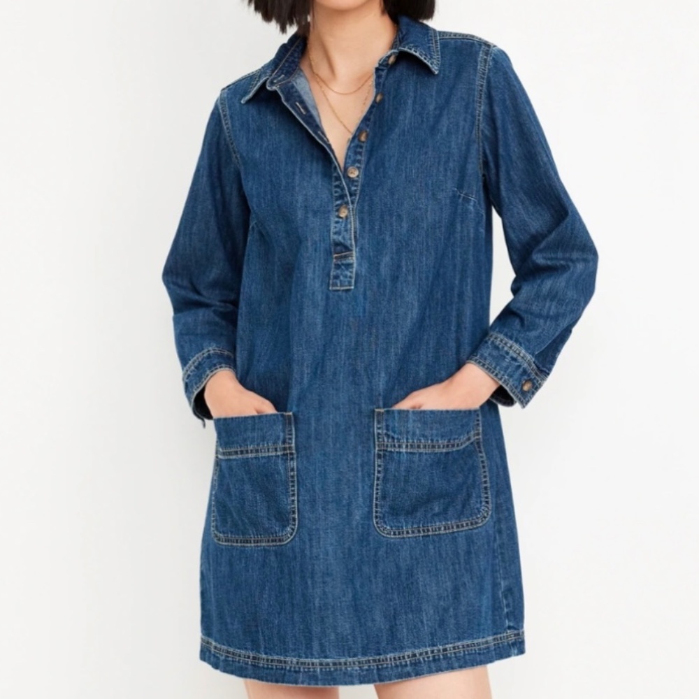 Old Navy Jean dress size medium